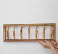 Load image into Gallery viewer, Handmade wooden key rack