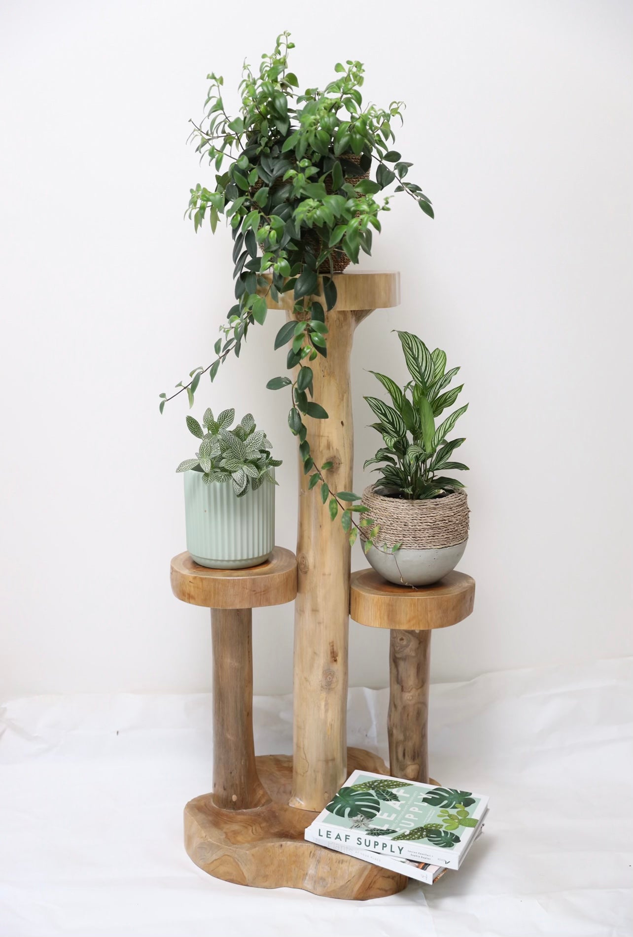 Wooden plant stand - 1.3m