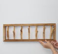 Load image into Gallery viewer, Handmade wooden key rack
