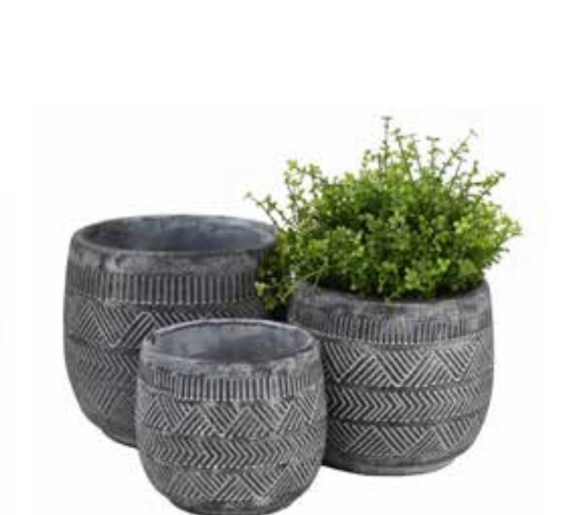 Mini Geo aztec planter