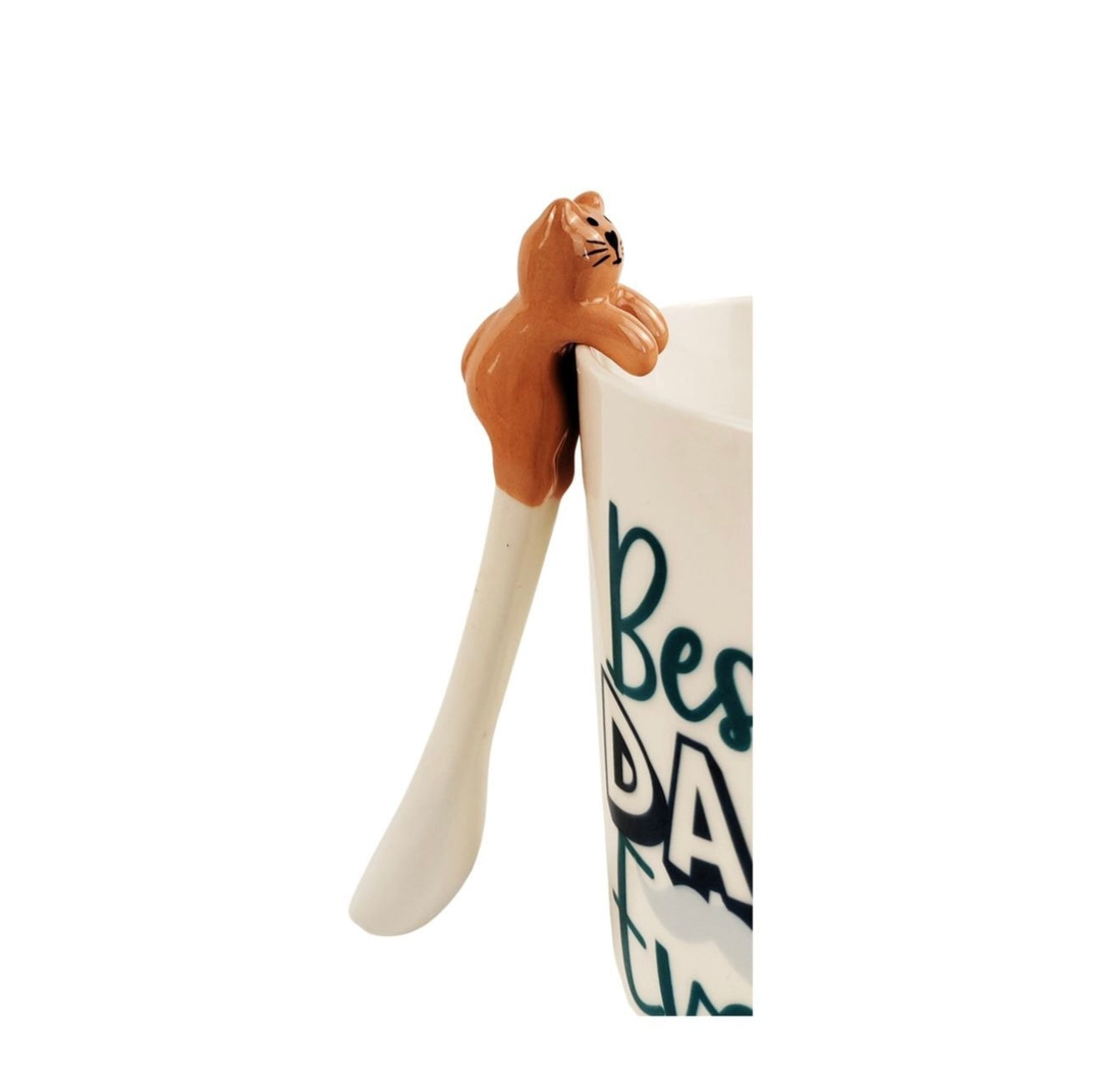 Hanging cat spoon - Orange