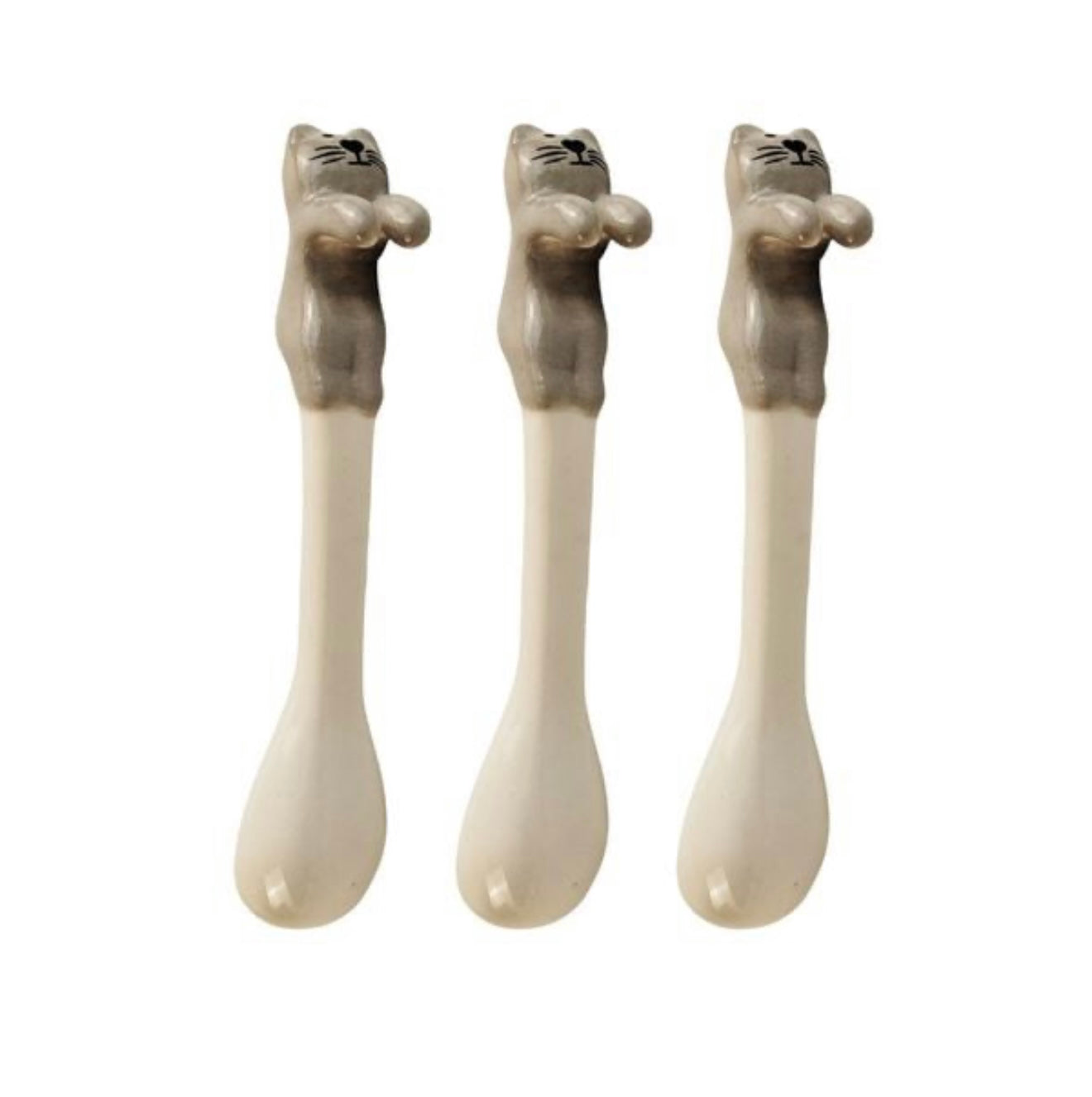 Hanging cat spoon - Grey